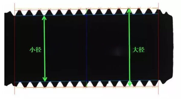 螺絲尺寸測量-五金件視覺檢測插圖1