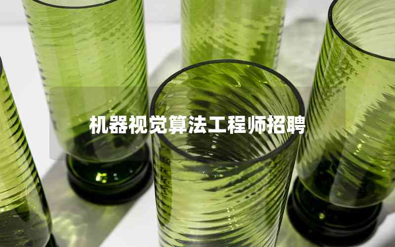 機器視覺算法工程師招聘