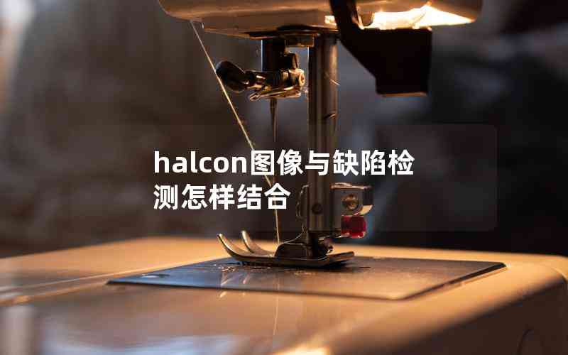 halcon圖像與缺陷檢測怎樣結(jié)合