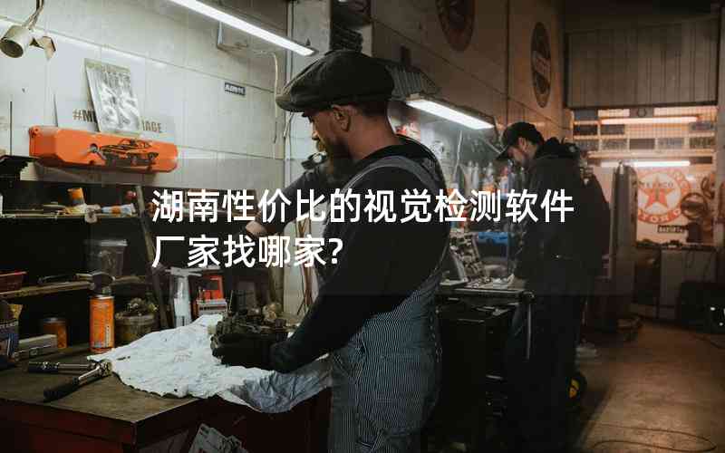 湖南性價比的視覺檢測軟件廠家找哪家?