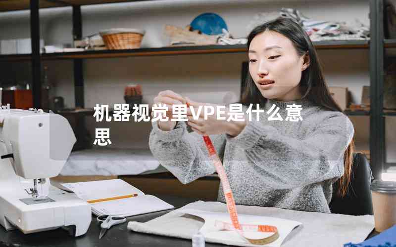 機器視覺里VPE是什么意思