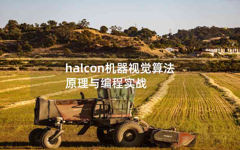 halcon機器視覺算法原理與編程實戰(zhàn)